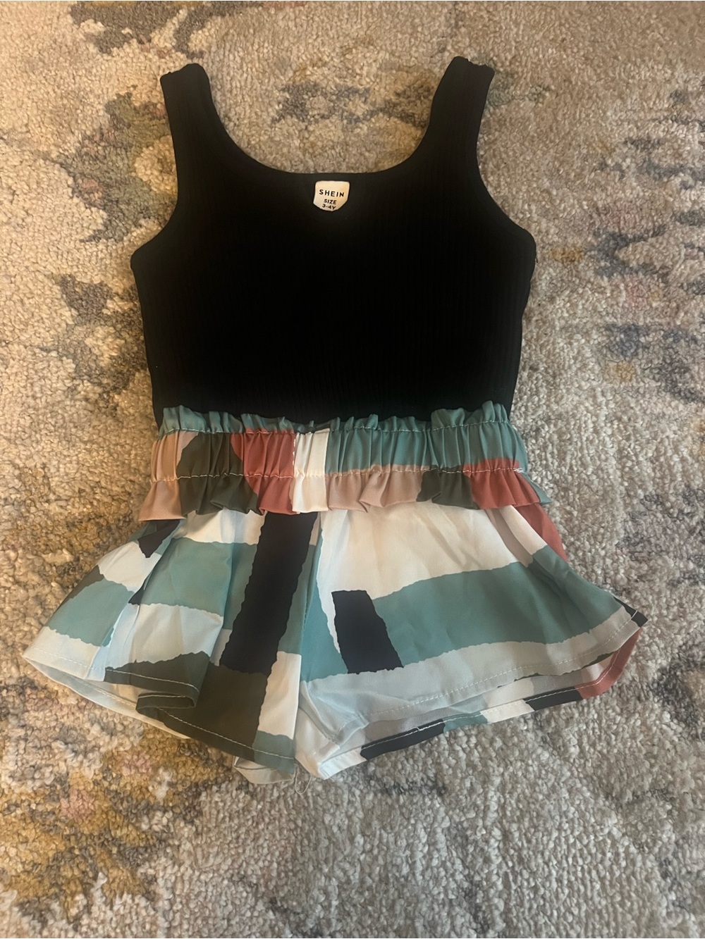 SHEIN Toddler Girl Romper